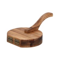 Wooden Dough Pressing Tool Dumpling Tortilla Skin Wrappers Presser